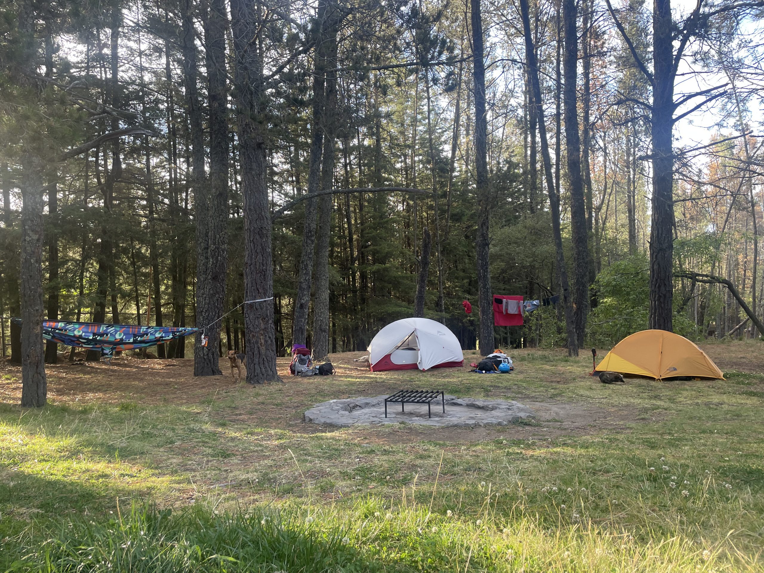 IMSS Malintzy campground near La Malinche